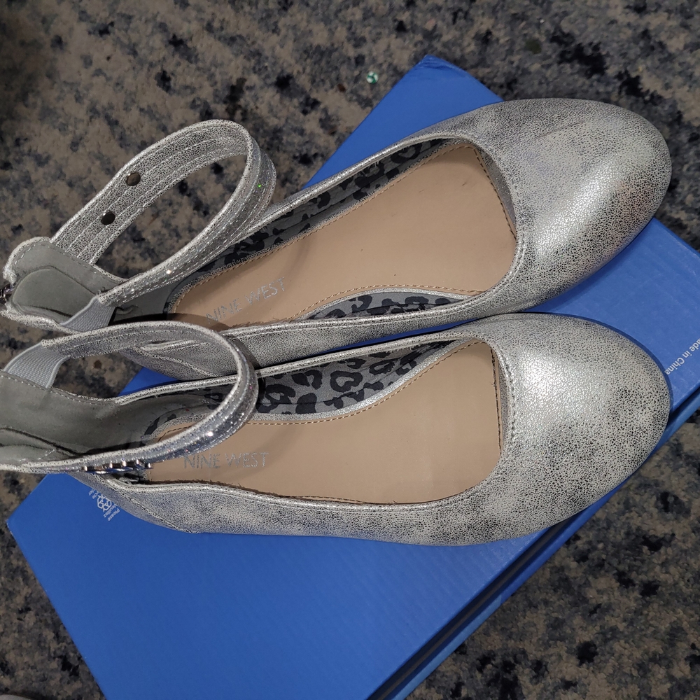 Nine West Silver Women's Shoes